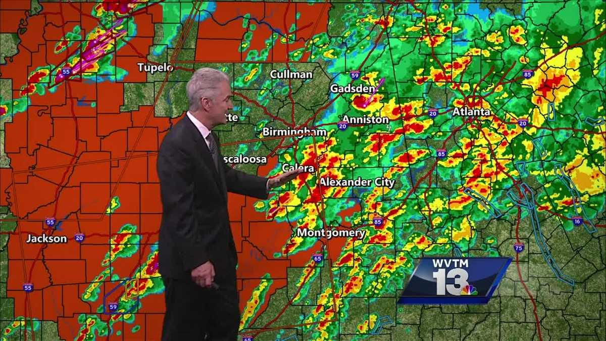 5 p.m. severe weather update