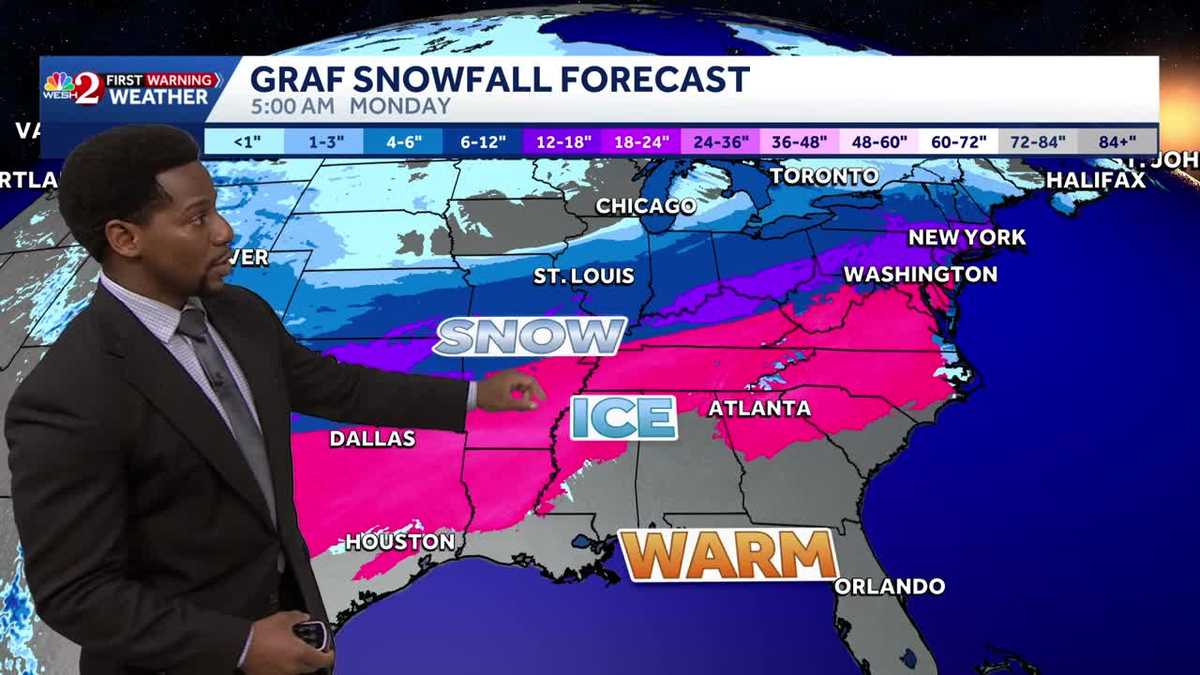 Over 200 Million + Brace For Impact with Massive Winter Storm This Weekend | Central Florida Impacts