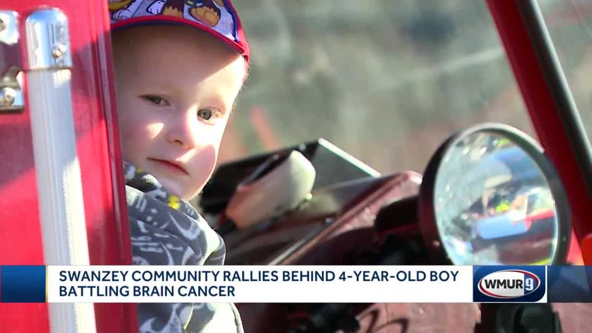 Swanzey community, MakeAWish foundation celebrate boy battling cancer