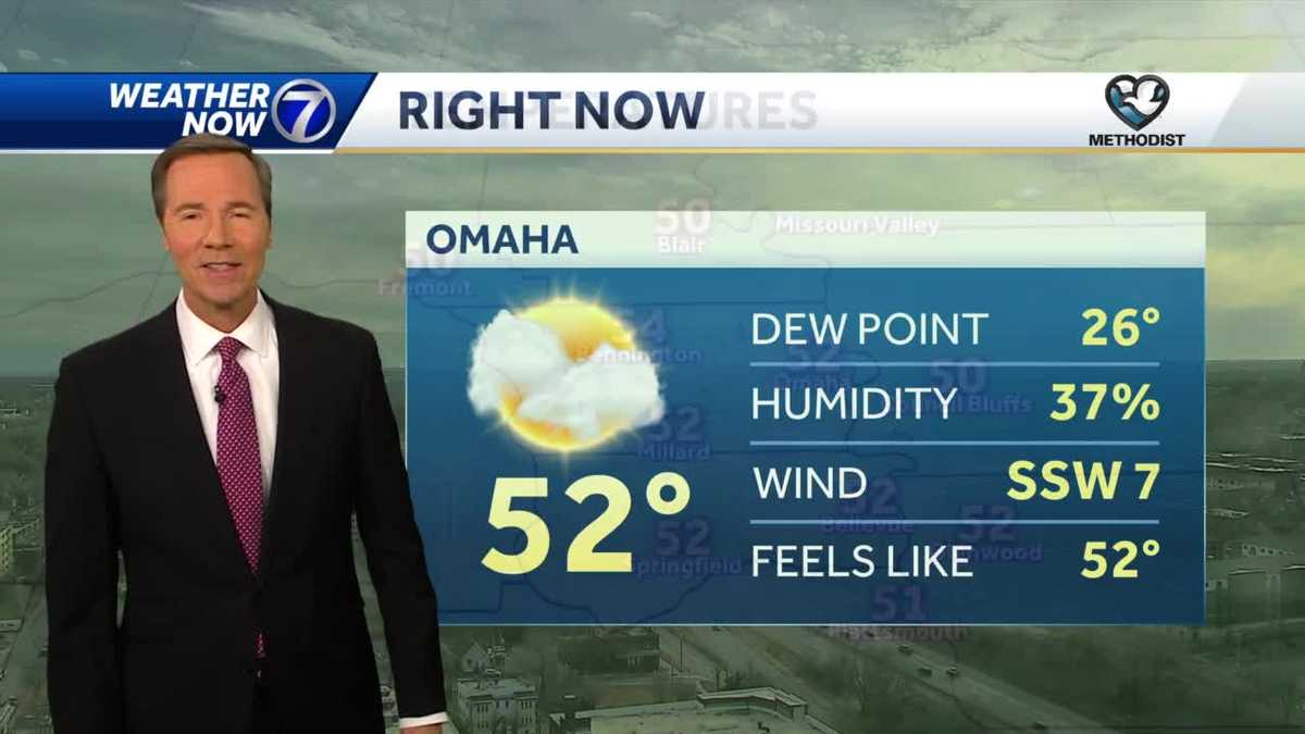 Wednesday evening February 8 Omaha weather