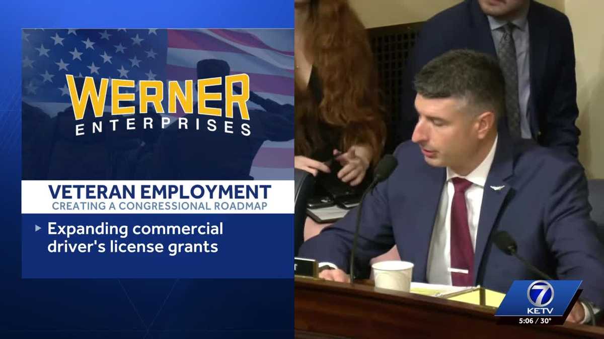 Omaha's Werner Enterprises testifies before Congress about creating employment for veterans