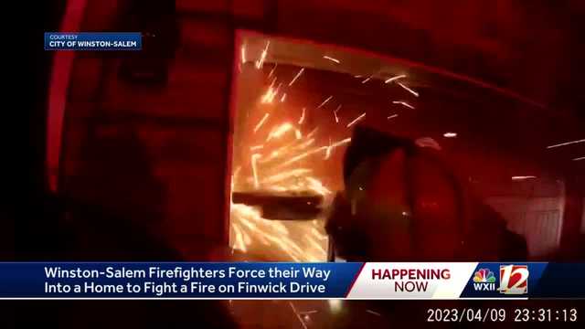 Winston-Salem Firefighters use Forced Entry to Put Out Fire - Vimarsana News