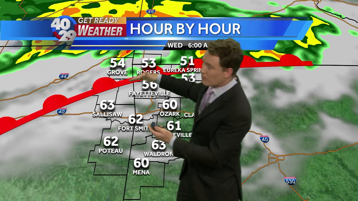 Darby's Monday Weather cast, May 1