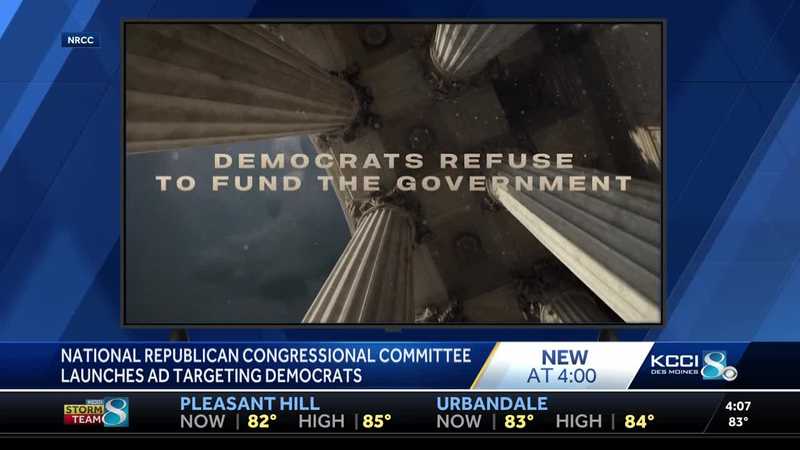 National Republican Congressional Committee launches ad campaign targeting Democrats