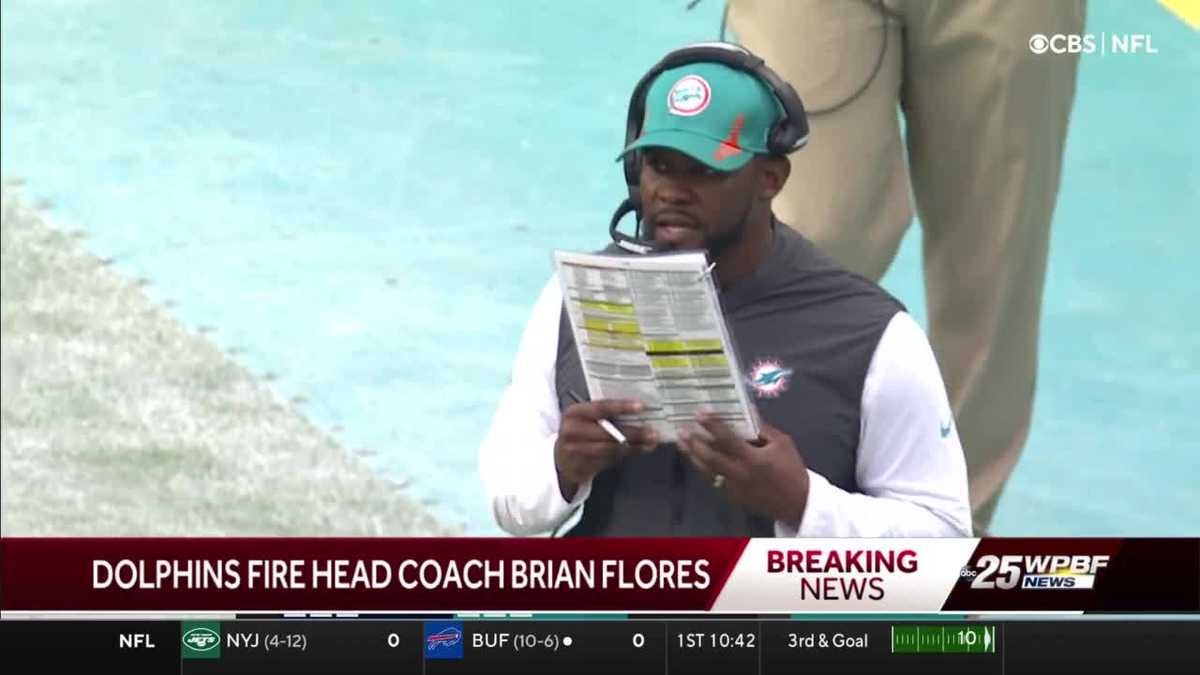 Dolphins shockingly fire head coach Brian Flores