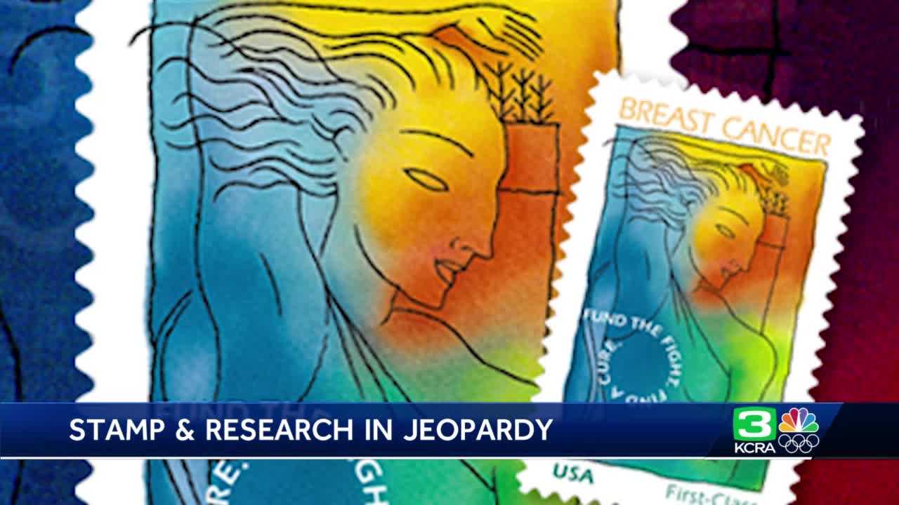 Breast cancer stamp that raises research money in jeopardy