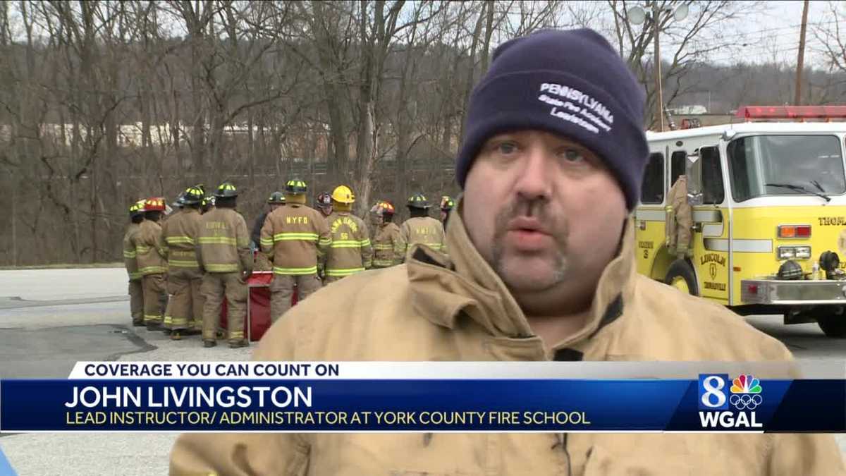 New firefighters training in York County
