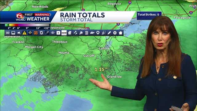 Rain diminishes this evening