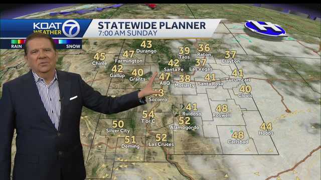 Cold for eastern New Mexico, milder west - Vimarsana News