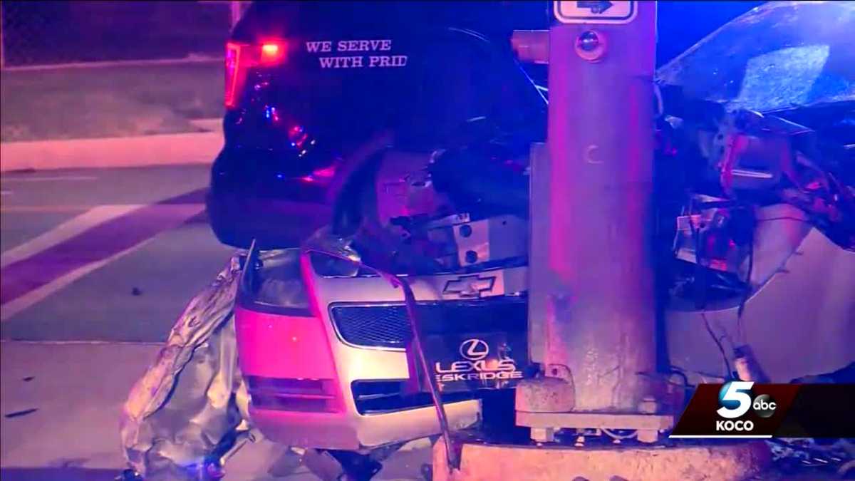 2 Arrested After Driver Crashes Into Second Vehicle During Pursuit In