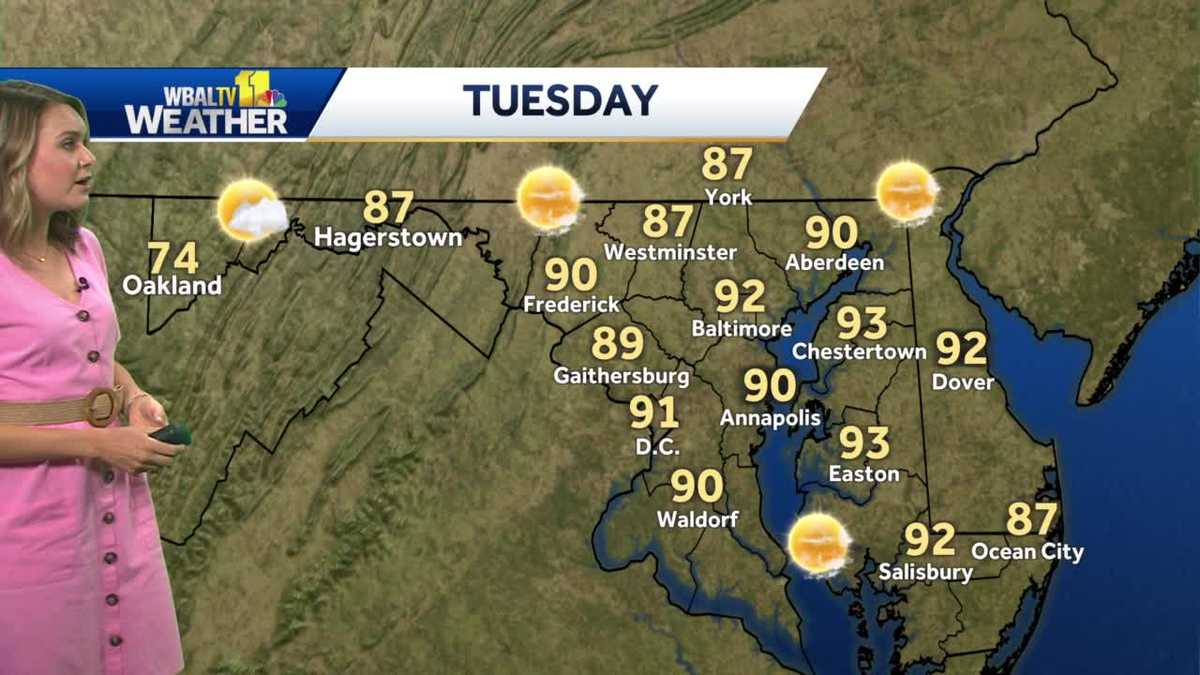 Dry couple of days ahead for Maryland