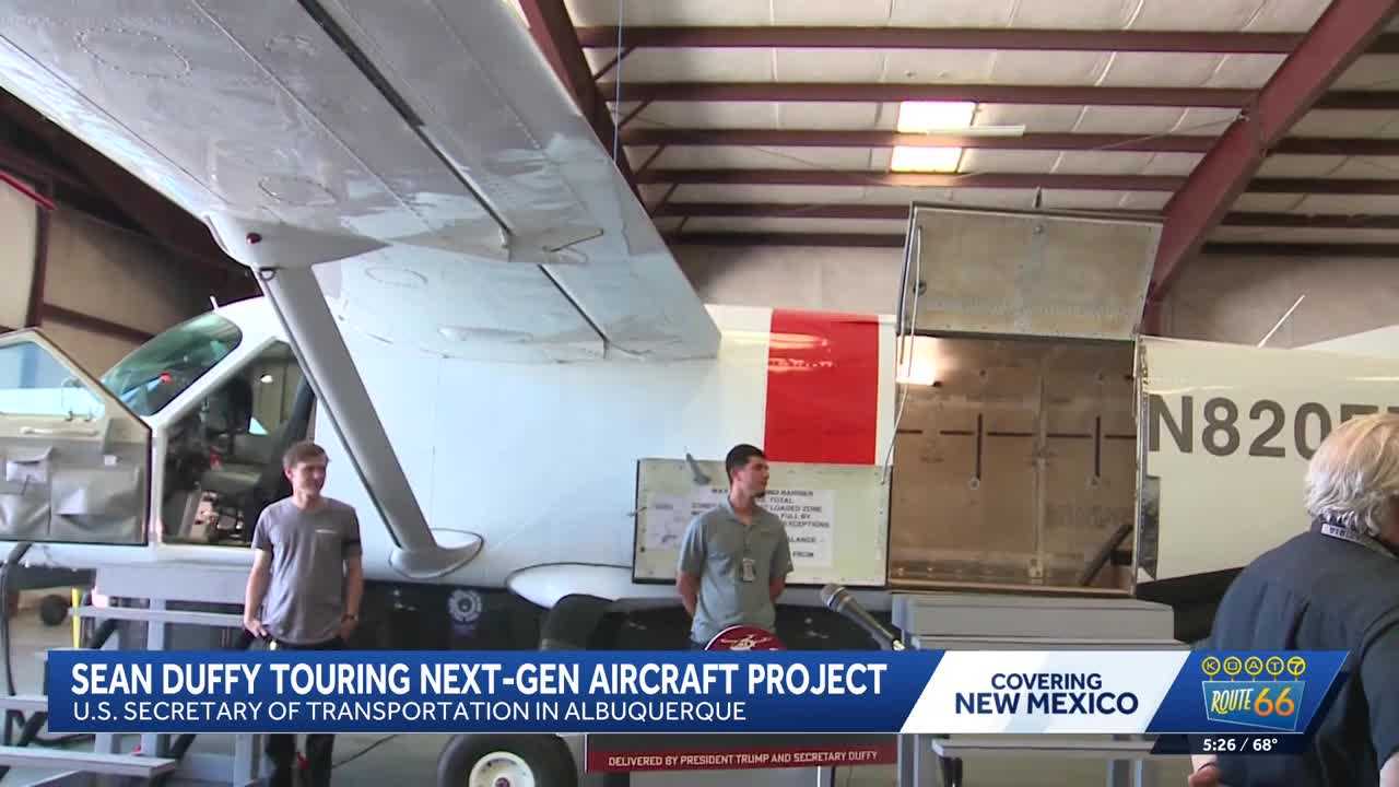koat.com - Cody Thomason - Transportation secretary visits Reliable Robotics in Albuquerque