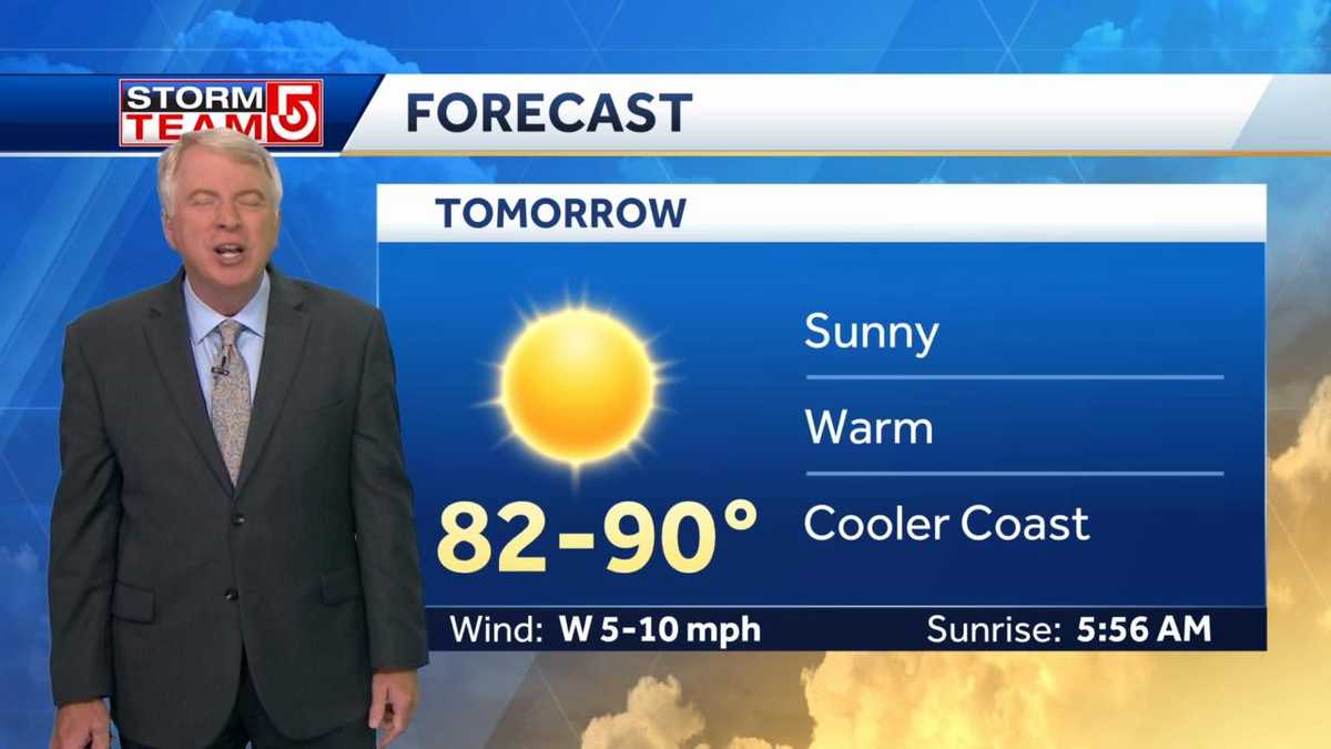 Video: 90º heat returns to parts of Mass. on Friday
