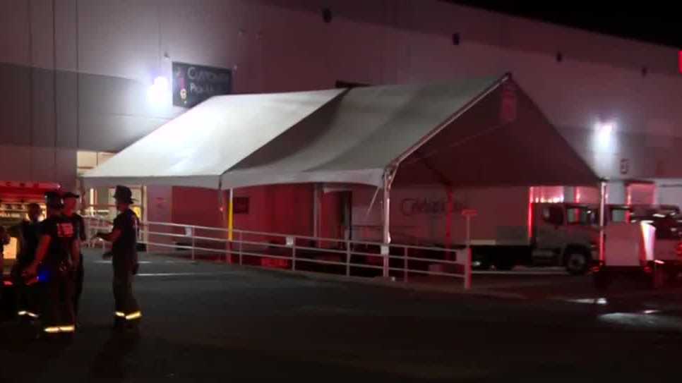 Roseville firefighters extinguish fire at party supply business, warehouse