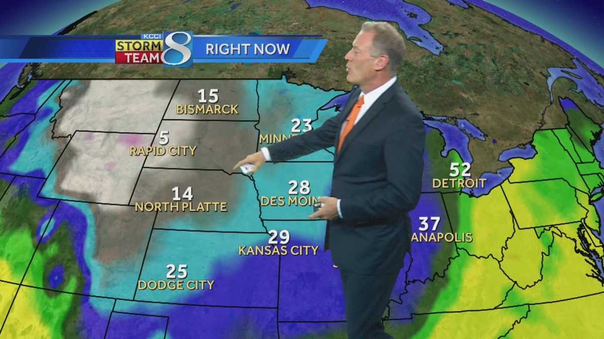 KCCI 8 video weather forecast