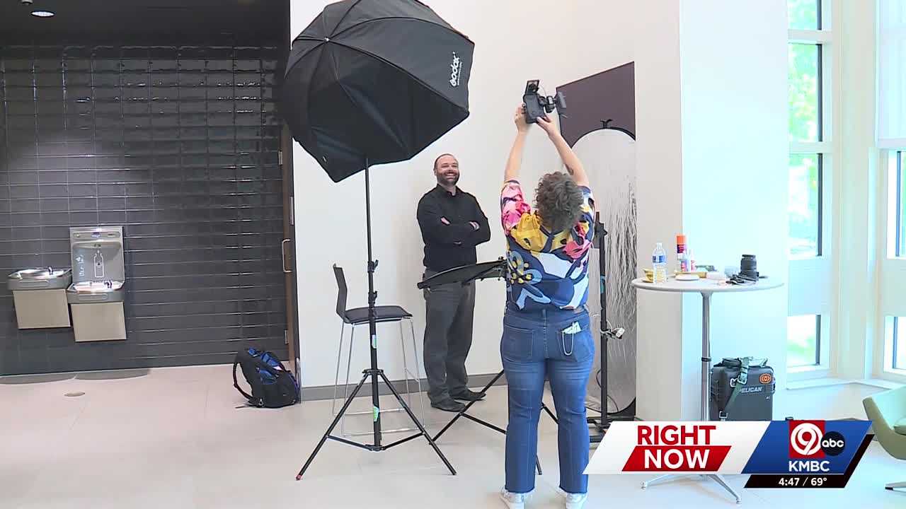 kmbc.com - Nick Sloan - Need a LinkedIn glow-up? Free headshot event draws big crowd in Independence