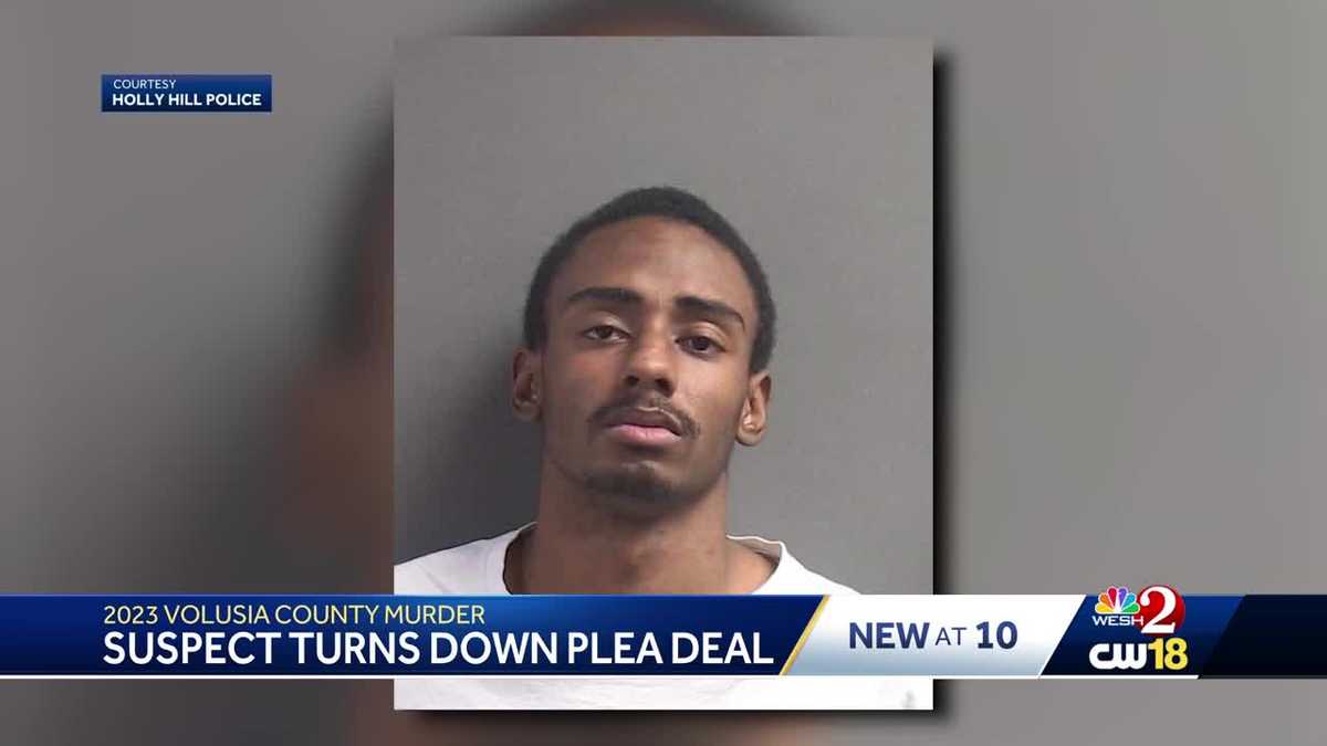 Daytona Beach man accused in shooting death refuses plea deal