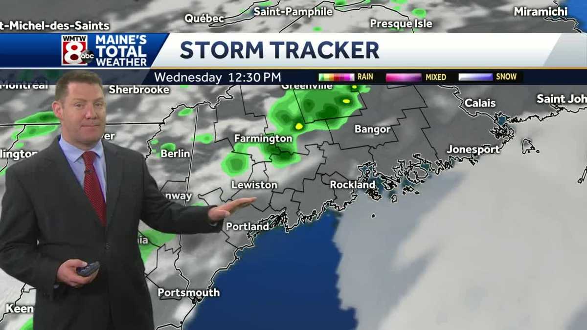 Humidity breaks tomorrow with thunderstorms