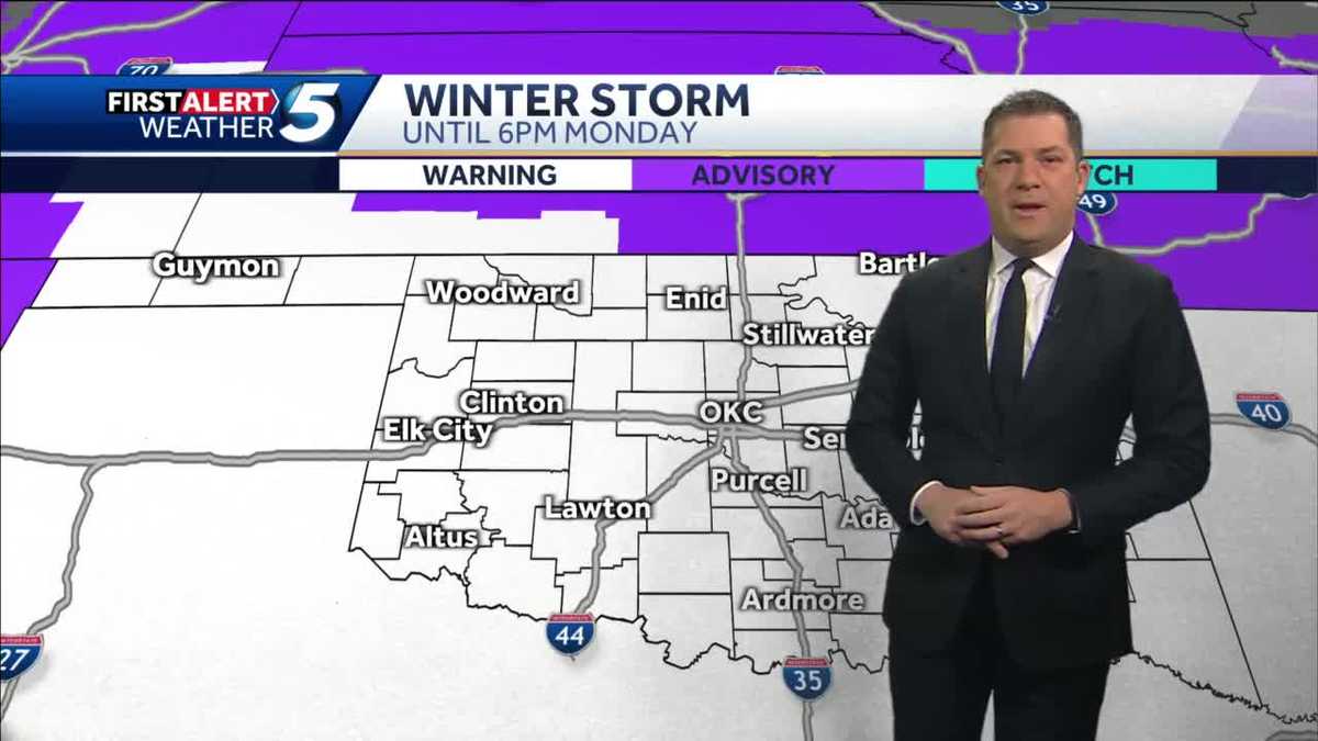 FORECAST Winter Storm Today, updated timeline