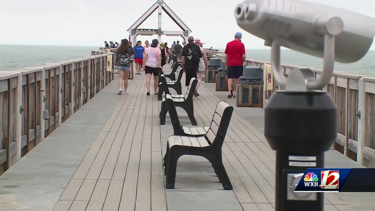 Tropical Storm Chantal made landfall on Carolina's Coast Sunday
