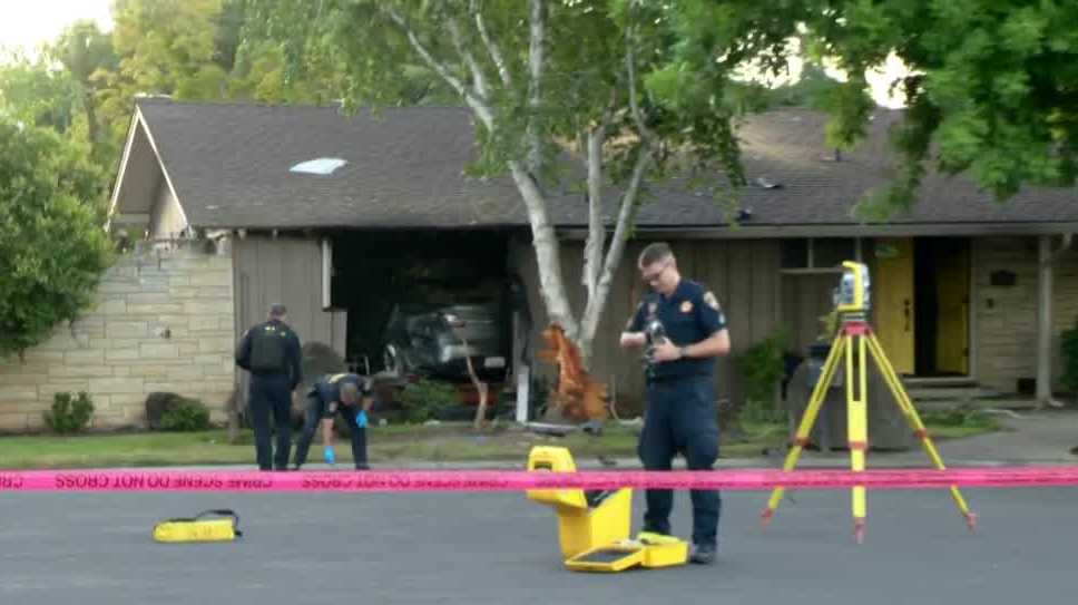 2 people inside home killed after vehicle crashes during CHP pursuit