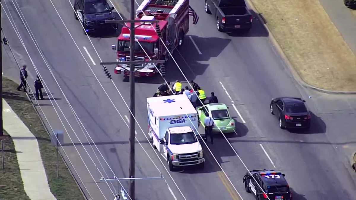 Person taken to hospital after being struck by vehicle in southwest OKC
