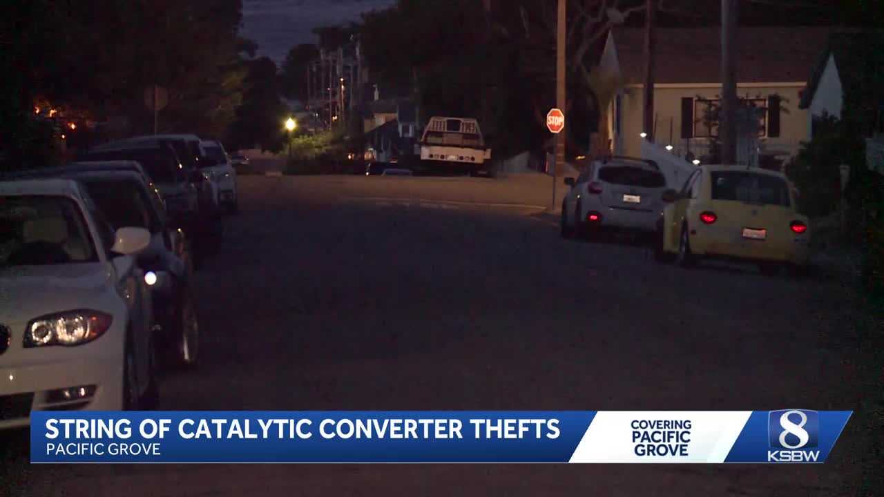 Catalytic converter thefts target Prius cars in Pacific Grove
