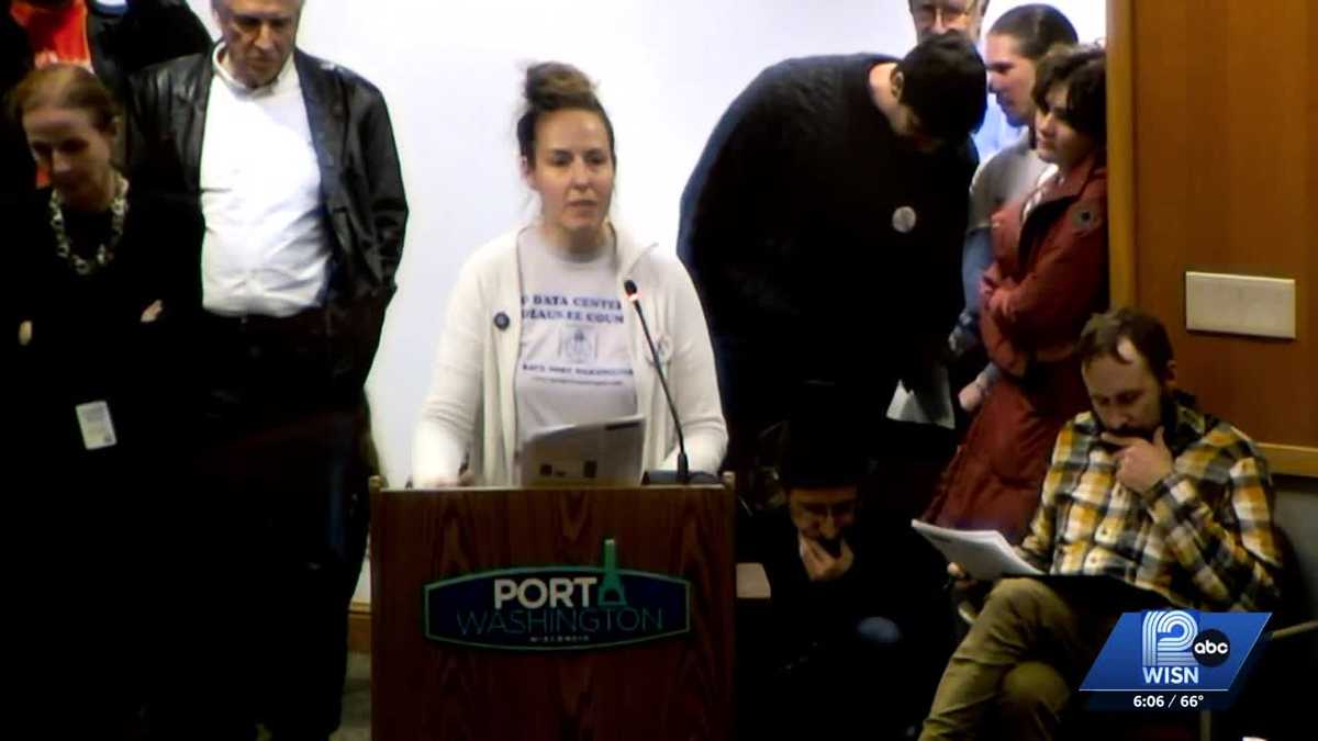 Two women fined after protesting AI data center at Port Washington ...