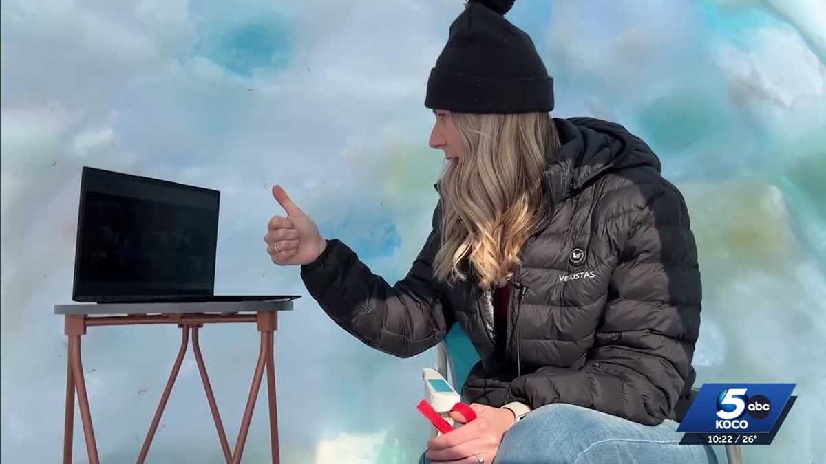 Oklahoma assistant principal builds igloo to surprise students