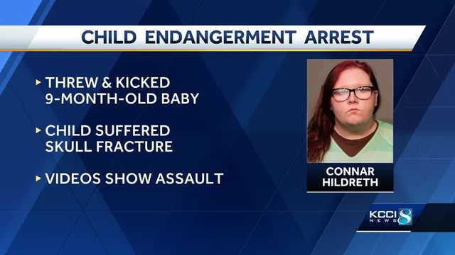 Iowa Crime: Des Moines mom jailed for child endangerment