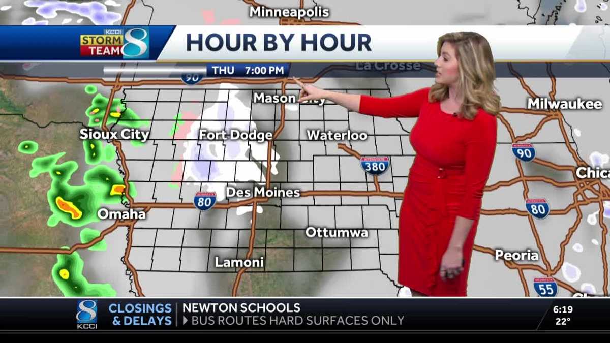 Fog early, then light snow and freezing drizzle