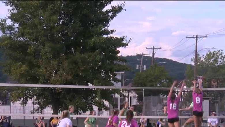 'Pack the Park' volleyball in Vandergrift