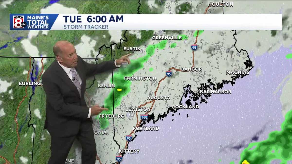 Areas of fog overnight may leave a gloomy start to Tuesday
