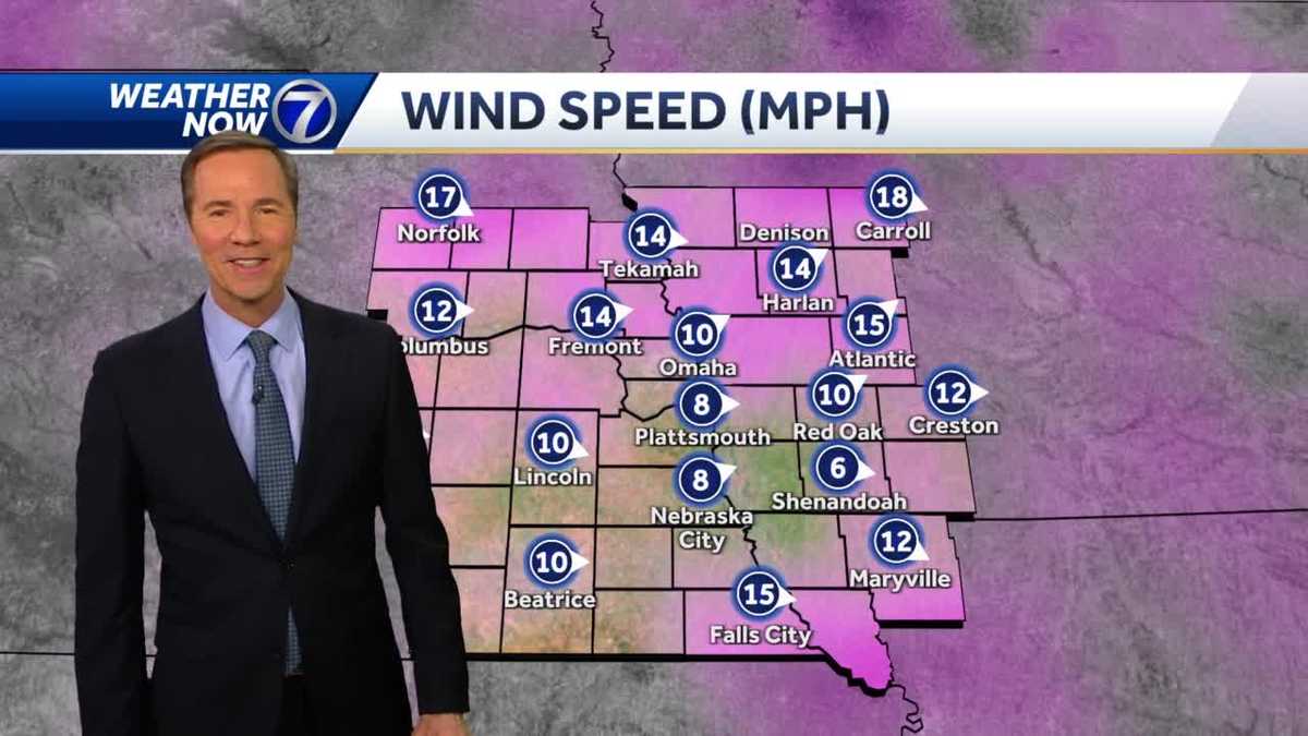 Monday evening February 20 Omaha weather