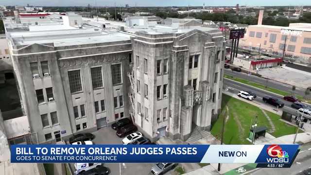 House lawmakers approve bill to reduce judges in Orleans Parish