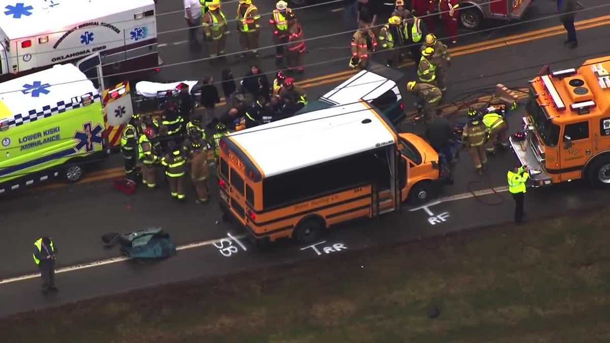 School bus involved in crash in Allegheny Township, Westmoreland County