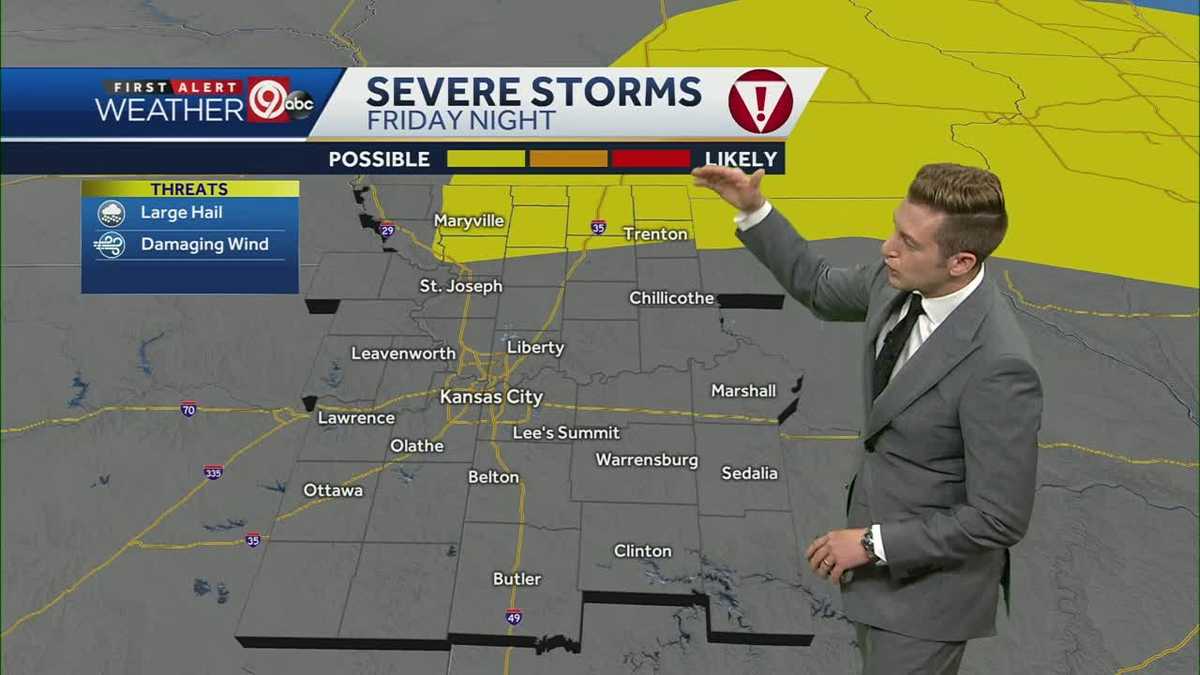 Hot through the end of the week, storm chances start this weekend