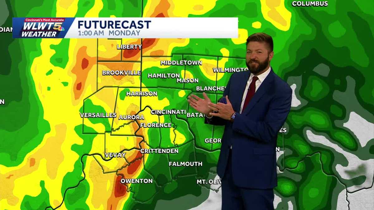 Timeline: When strong storms are expected Sunday night