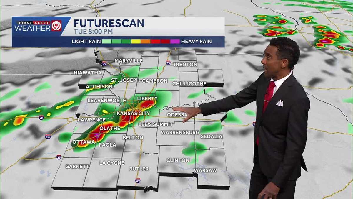 Kansas City Alert Day: Warm temps, severe storms possible Tuesday