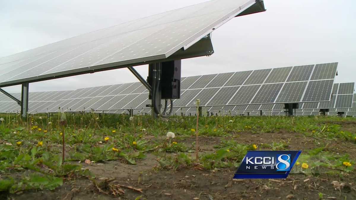 Central Iowa farm ‘grows’ electricity