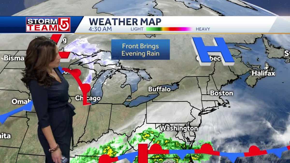 Video: Cloudy day with rain on the way