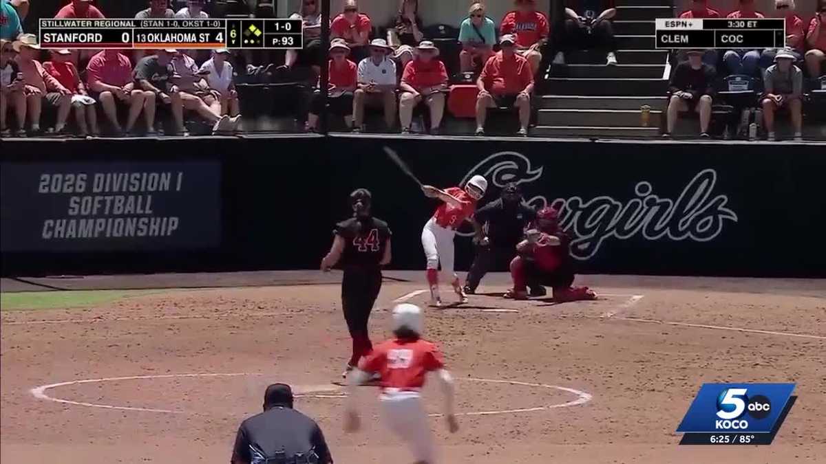 Oklahoma State softball secures 7-2 win over Stanford in Stillwater Regional