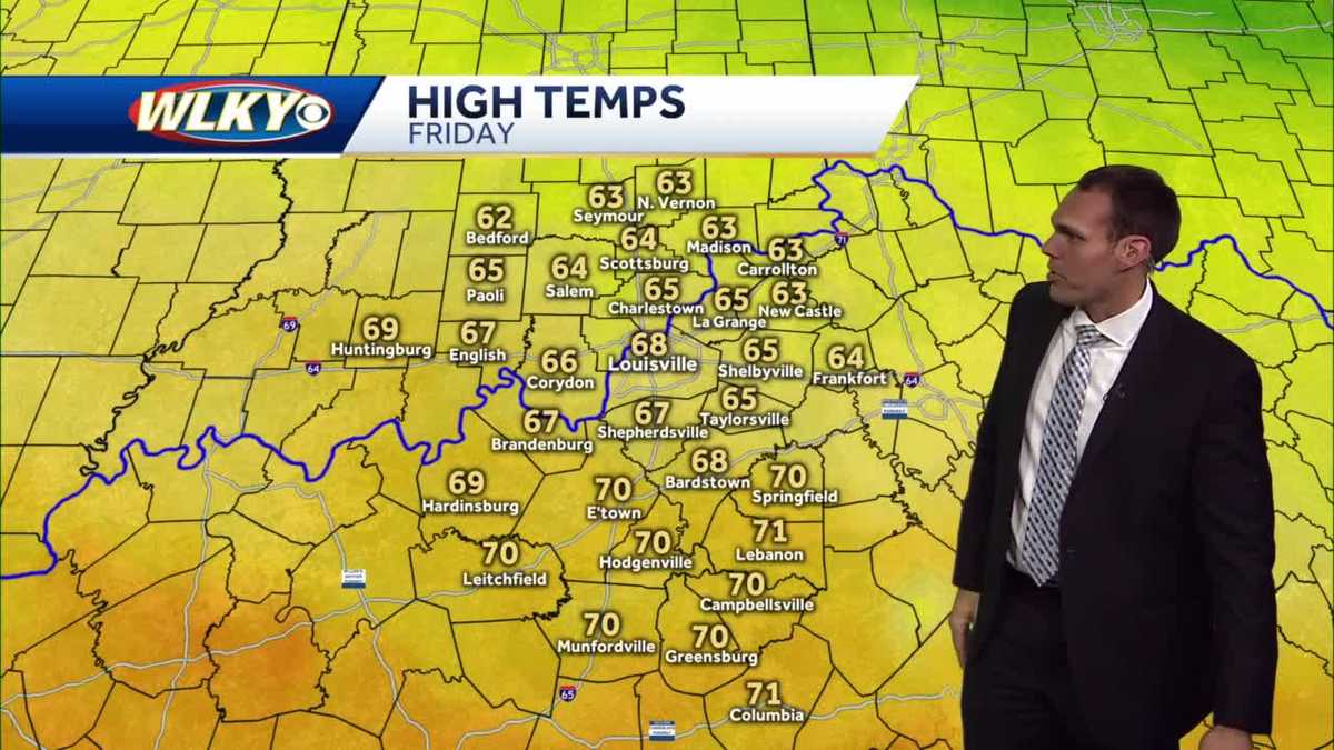 Another warm day ahead, changes arrive this weekend