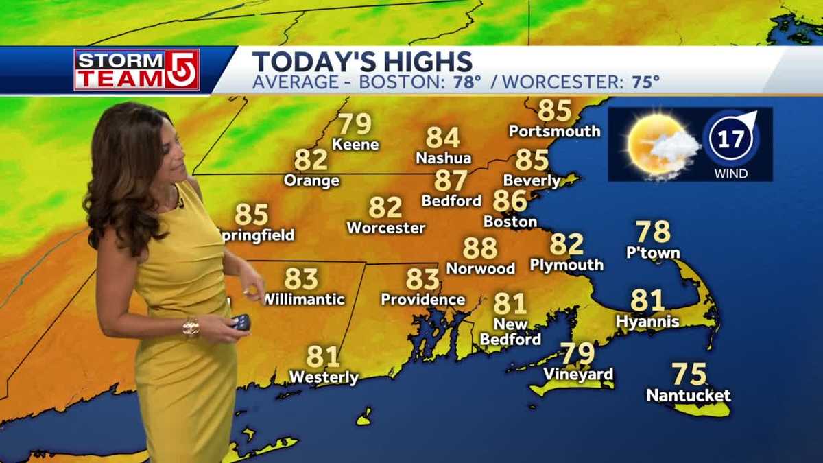 Video: Sunny, pleasant start to weekend