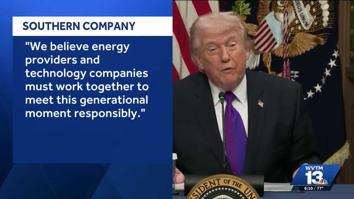 Southern Company supports president's ratepayer protection pledge