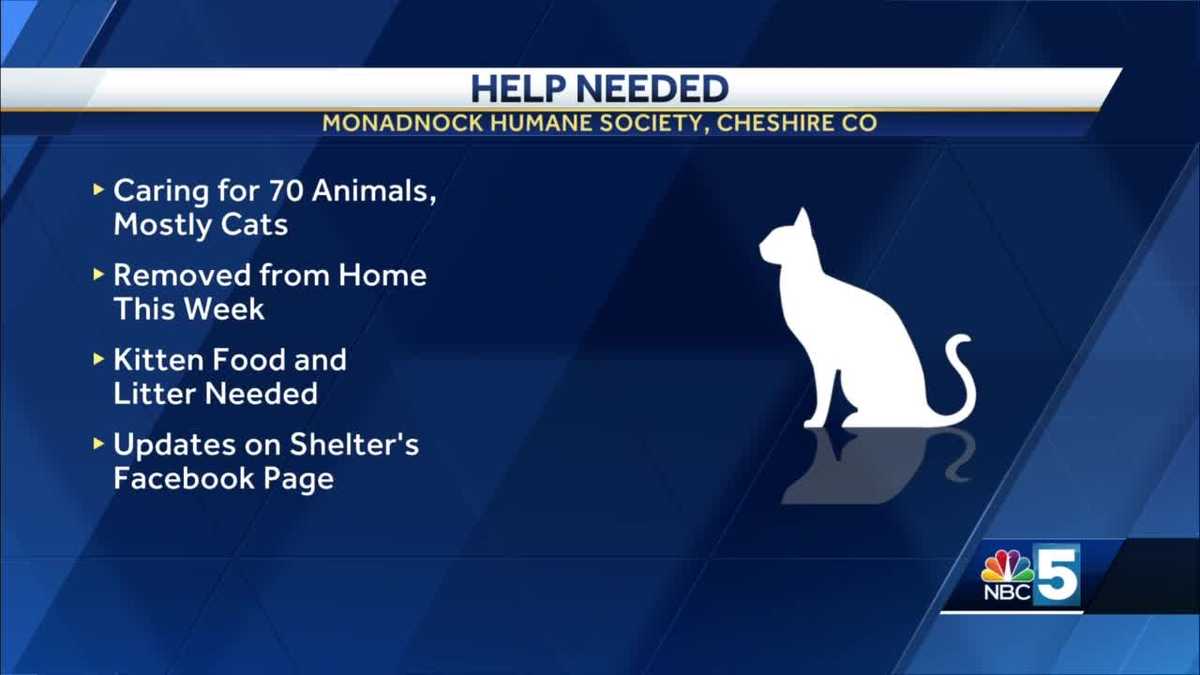 Monadnock Humane Society in Cheshire County in need of pet food donations
