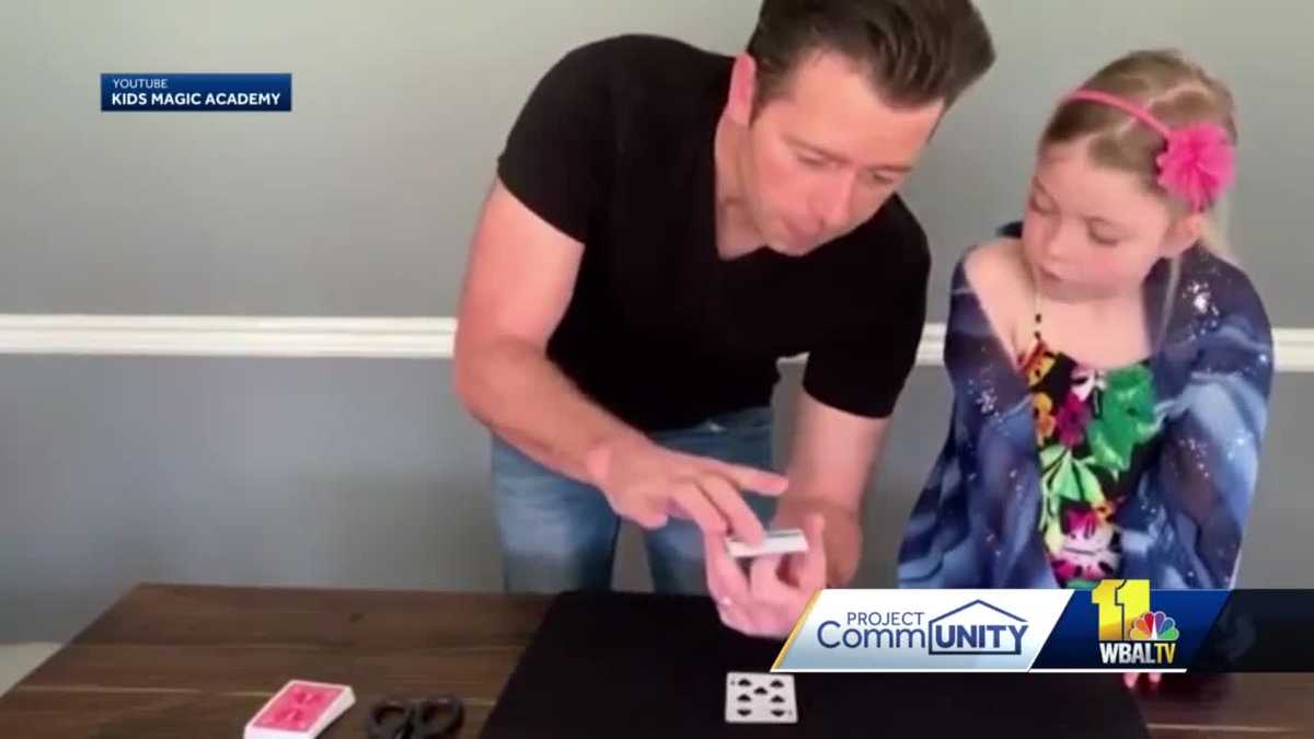 Celebrity magician in Annapolis creates magic show for children