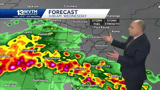 Severe storms and heavy rain through midweek in Alabama - Vimarsana News
