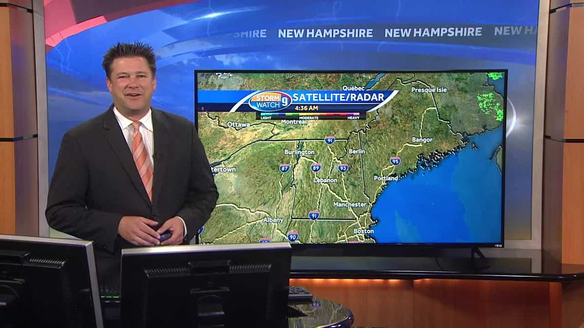 Watch: Sunny, cooler temps on Friday