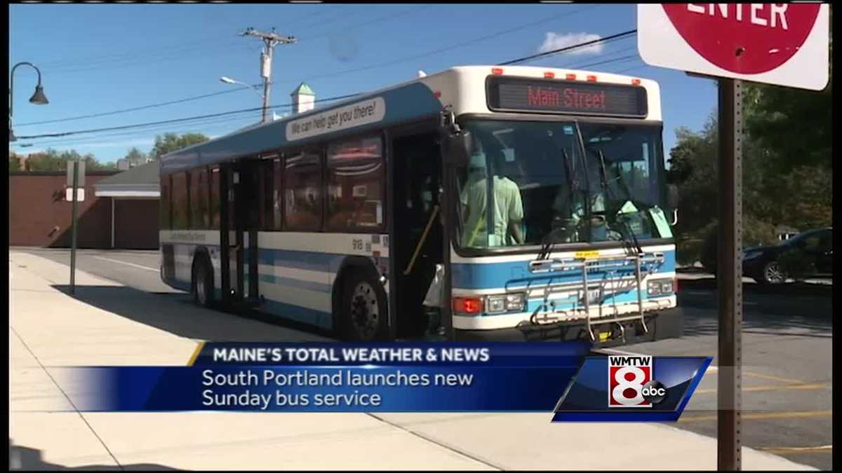 South Portland begins new Sunday bus service